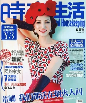 央视一姐董卿复古写真曝光大展雍容气质_4
