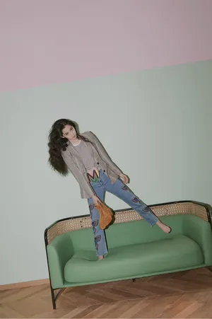 欧阳娜娜时尚杂志写真图片_1