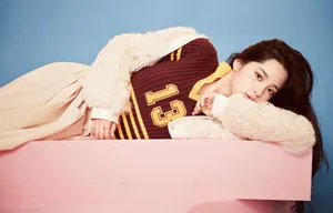 欧阳娜娜两姐妹时尚封面写真大片高清图片