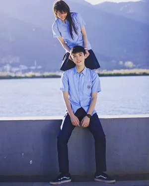 陈飞宇欧阳娜娜青春养眼甜蜜图片_3