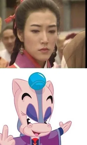 韩雪舒畅等女明星古装剧里的雷人造型图集_13