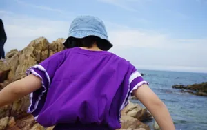 张子枫海边小清新写真图片_2