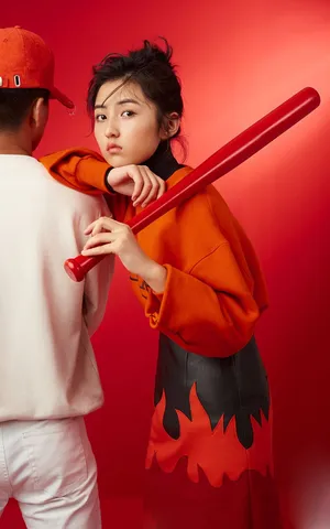 张子枫青春活力写真图片_5