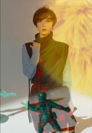 王珞丹最新杂志封面性感气质写真图片