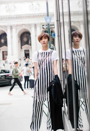 王珞丹纽约街头时尚大片写真图片_5