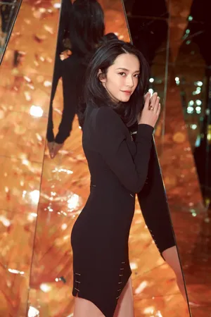 姚晨小黑裙性感美腿优雅高清图片_1