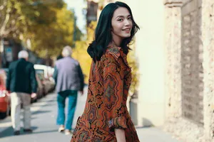 姚晨米兰街头混搭风街拍写真图片_4