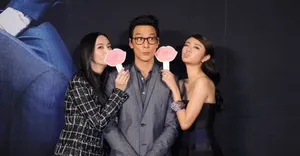 吴彦祖获安以轩姚晨送香吻_2