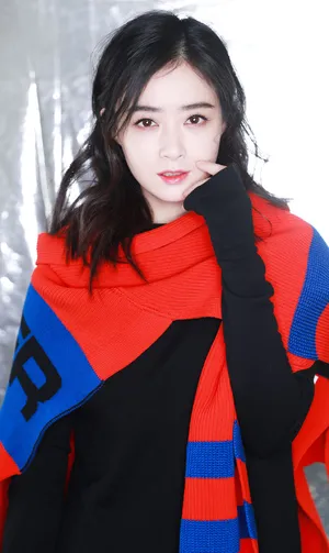 蒋欣唯美迷人冬日光影写真高清图片_2