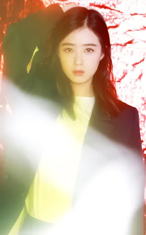 蒋欣唯美迷人冬日光影写真高清图片_4