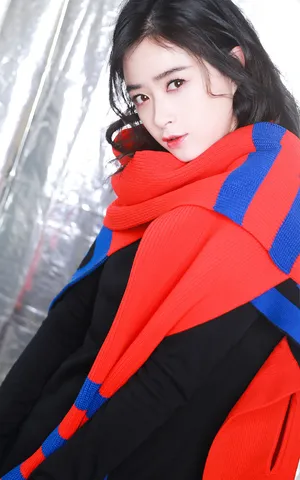 蒋欣唯美迷人冬日光影写真高清图片_5