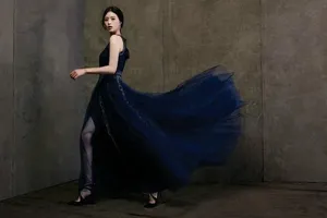 暴瘦后的蒋欣美出天际写真图片_3