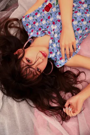 沈梦辰粉色少女系性感写真图片_1