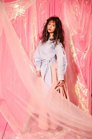 沈梦辰粉色少女系性感写真图片_5