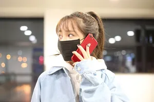 沈梦辰高扎马尾清纯靓丽写真图片