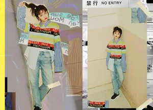 谭松韵小清新活力俏皮写真图片