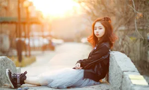 萌妹子谭松韵唯美高清街拍图片_3