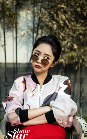 可爱美女谭松韵时尚写真图片_9
