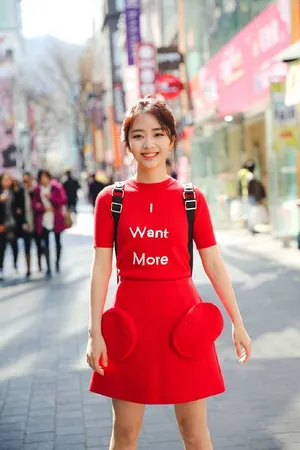 谭松韵卖萌可爱写真图片_1
