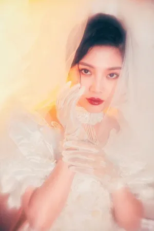 徐冬冬美艳婚纱写真图片_2