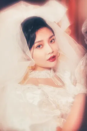 徐冬冬美艳婚纱写真图片_6