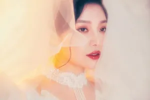 徐冬冬美艳婚纱写真图片_7