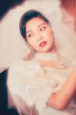 徐冬冬美艳婚纱写真图片_8