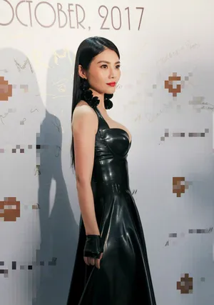 徐冬冬塑胶长裙性感诱人写真图片_6