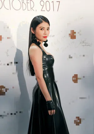 徐冬冬塑胶长裙性感诱人写真图片_7