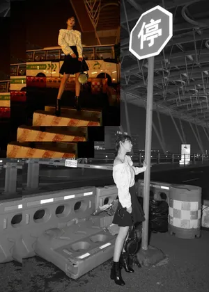 杨紫轻熟少女风街拍写真图片_7