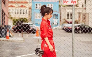 杨紫清纯活力写真图片_3