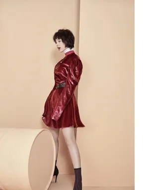 吴昕时尚杂志写真_6