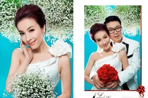 海涛吴昕甜蜜婚纱照图片曝光_14