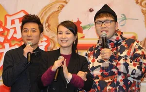 快乐到家杜海涛吴昕亮相现场图片_3