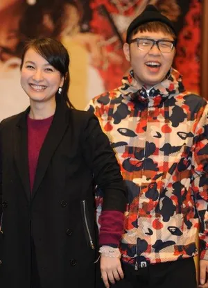 快乐到家杜海涛吴昕亮相现场图片_6