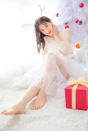 赵韩樱子梦幻唯美圣诞写真高清图片