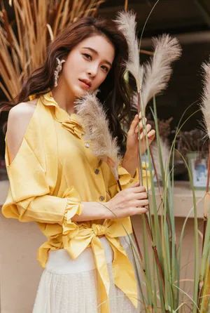 赵韩樱子优雅迷人写真图片桌面壁纸_3