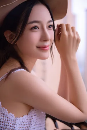 赵韩樱子甜美写真图片：手拿吉他文艺养眼_7