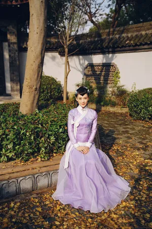 赵韩樱子初秋古装唯美图片_3