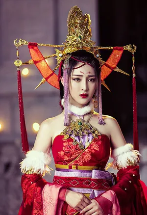 甘婷婷版《画江湖之不良人》女帝霸气写真_4