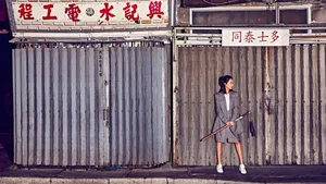 王智-行走都市的女侠香港写真大片_6