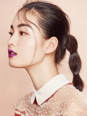 中国超模谢欣美妆写真高清图片_2