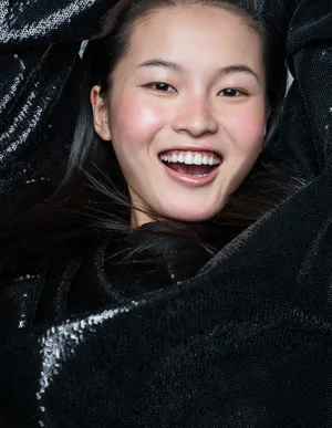 中国超模谢欣美妆写真高清图片_9