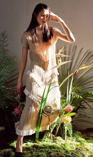 谢欣夏季时装写真高清图片