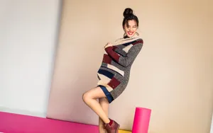 超模游天翼最新高清杂志封面写真图片