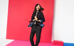 超模游天翼最新高清杂志封面写真图片_4