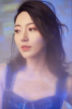黄梦莹牛仔裙休闲性感写真图片_2