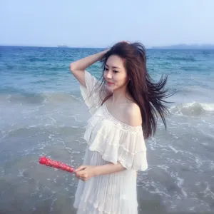 黄梦莹海边唯美梦幻图片_4