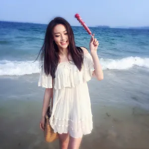 黄梦莹海边唯美梦幻图片_5