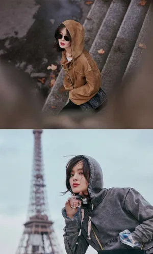 辛芷蕾个性养眼时尚街拍图片_5
